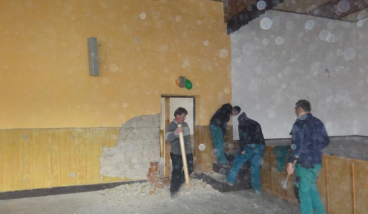 5. fotografia fotogalérie Rekonštrukcia sály 2014