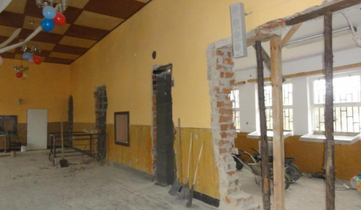 7. fotografia fotogalérie Rekonštrukcia sály 2014