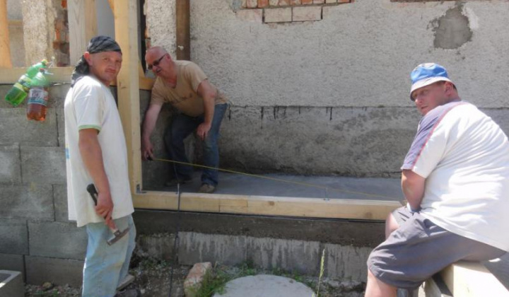 1. fotografia fotogalérie Prístavba k sále obecného úradu