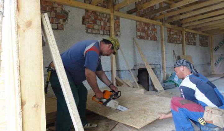 9. fotografia fotogalérie Prístavba k sále obecného úradu