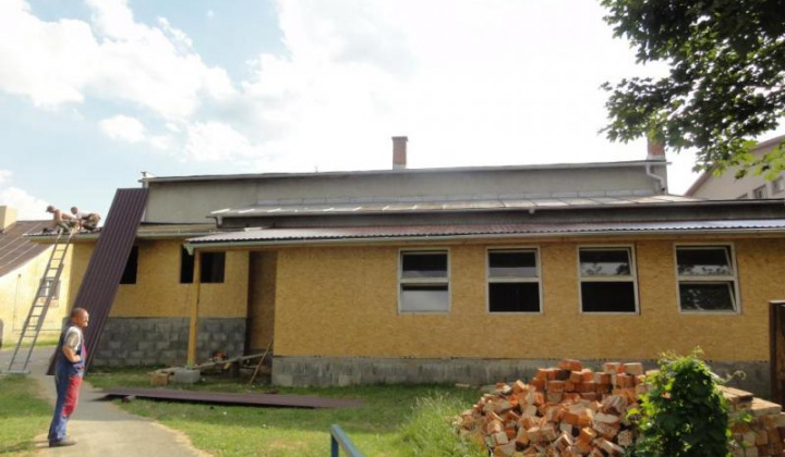 13. fotografia fotogalérie Prístavba k sále obecného úradu