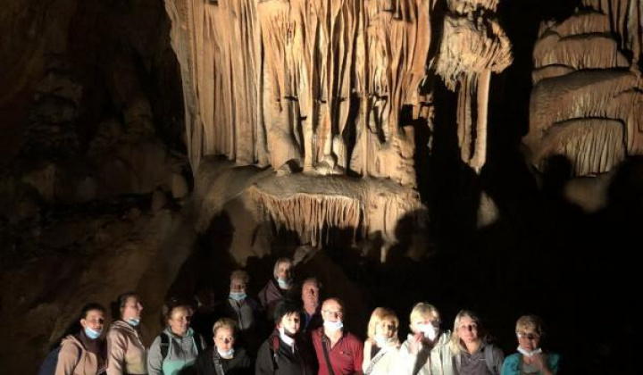 2. fotografia fotogalérie Výlet zamestnancov obecného úradu - Jaskyňa Domica - rok 2021